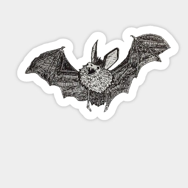 Bat Sticker by MattisMatt83